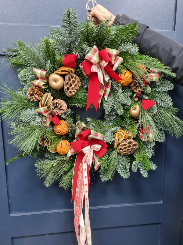 bespoke christmas wreaths