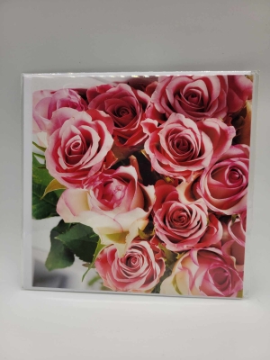 Pink Rose Card